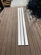 3 lengtes mdf plinten | 15 x 90 mm | lengte 244 cm, Doe-het-zelf en Verbouw, Ophalen, Nieuw, Mdf, 200 tot 250 cm