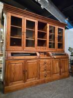 Grote teakhouten Grutterskast | Apothekerskast | buffetkast, Gebruikt, 200 cm of meer, Niet te achterhalen, Ophalen of Verzenden