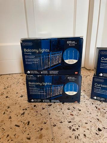 Kerstverlichting LED balkon 2 sets beschikbaar voor biedingen