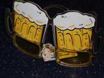 bril  voor carnaval motief 2 glazen bier, nieuw, Ophalen of Verzenden, Nieuw, Carnaval, Accessoires
