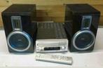 Denon stereo set rcd-m33 + philips speakers + afstandsbed., Ophalen of Verzenden