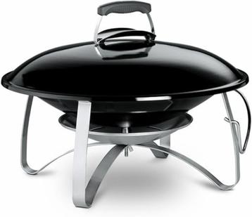 Weber fireplace (vuurschaal) met deksel en hoes - nieuw beschikbaar voor biedingen