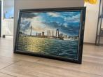 Erasmusbrug geschilderd door Frank van den Burg, Antiek en Kunst, Kunst | Schilderijen | Klassiek, Ophalen
