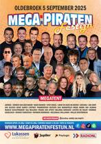 Mega piraten festijn Oldebroek ticket 1x (mpf), Twee personen