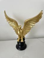 Vogel beeld goud decoratie, Ophalen of Verzenden