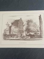 Oude tekeningen van Utrecht stad, Antiek en Kunst, Kunst | Tekeningen en Foto's, Ophalen