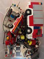 Vintage Playmobil Brandweer & helikopter (modern), Ophalen of Verzenden, Gebruikt