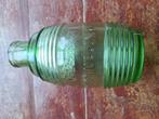 Antieke lichtgroene Spaans olijfolie fles, Antiek en Kunst, Antiek | Glas en Kristal, Ophalen of Verzenden