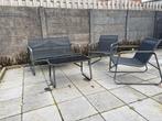 4 delige tuinset, Ophalen, 4 zitplaatsen, Gebruikt, Aluminium