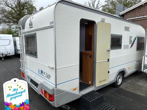 KNAUS EUROSTAR 470 TF VASTBED ZITGROEP ISABELLA TENT (TOP), Caravans en Kamperen, Caravans, Bedrijf, tot en met 4, tot 500 kg