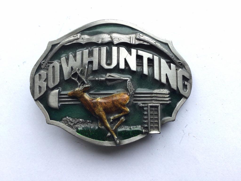 Bowhunting buckle, Ophalen of Verzenden