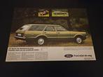 Brochure Ford Taunus 1971, Ophalen of Verzenden, Zo goed als nieuw, Ford