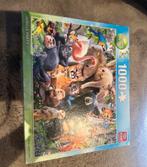 Legpuzzel Jungle Party 1000 stukjes, Verzenden, 500 t/m 1500 stukjes, Zo goed als nieuw, Legpuzzel