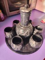 Antiek marmer thee set arabie Midden-Oosten Servies, Antiek en Kunst, Ophalen