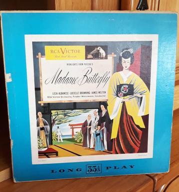 Madame Butterfly - RCA Victor LM-2 (Licia Albanese) 10 inch beschikbaar voor biedingen