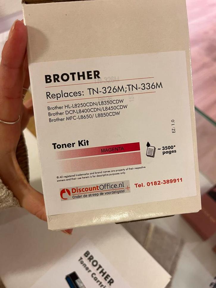 Brother TN-326M/336M Magenta Toner, Computers en Software, Printerbenodigdheden, Nieuw, Toner, Ophalen