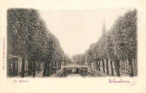 (388-144-043) Schoonhoven De Haven, Verzamelen, Ansichtkaarten | Nederland, Zuid-Holland, Verzenden