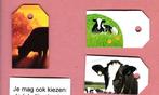 0280) koeien, stieren, runderen labeltjes, Ophalen of Verzenden, Zo goed als nieuw, Overige typen