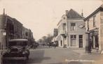 Fotokaart, Dorpsstraat. Waddinxveen, Verzamelen, Ansichtkaarten | Nederland, Gelopen, Zuid-Holland, Ophalen of Verzenden, 1920 tot 1940