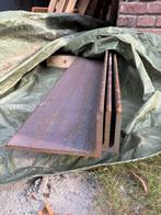 Stalen hoekprofielen 200x100x10 3x 4 mtr, Ophalen, Gebruikt, IJzer