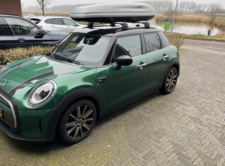 Mini Cooper Dakdragers (Mini type F55, originele), Auto diversen, Dakdragers, Zo goed als nieuw, Ophalen
