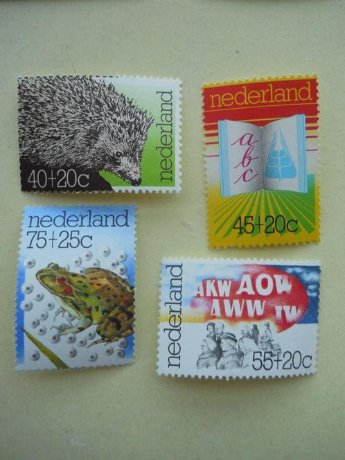 Nederland 1976 Zomerzegels serie Nvph.1085-1088 postfris, Postzegels en Munten, Postzegels | Nederland, Postfris, Na 1940, Ophalen of Verzenden