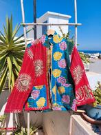 Vintage kantha jas uit India, one size, Kleding | Dames, Overige kleuren, Verzenden, Maat 42/44 (L), Nieuw