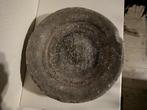 Antiek spekstenen (stenen) bord brood, voedsel India, Antiek en Kunst, Antiek | Keukenbenodigdheden, Ophalen of Verzenden