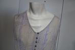 GHi57 Bon a parte Top Grijs paars maat 44, Kleding | Dames, Ophalen of Verzenden, Zo goed als nieuw, Grijs, Shirt of Top