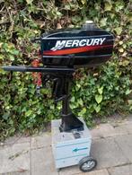Buitenboordmotor trolley + bb 2.5 pk 2-takt, Ophalen of Verzenden, Gebruikt, Motor en Techniek
