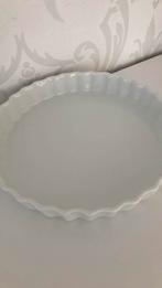 Apilco France quiche ovenschaal - witte schaal, Ophalen of Verzenden, Overige stijlen, Glas, Schaal of Schalen