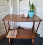 Vintage Retro theeltafel/serveertafel, Ophalen, Gebruikt, 50 tot 100 cm, 25 tot 50 cm
