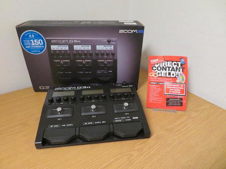 Zoom G3n Multi-Effects Processor | Pawn Eindhoven, Muziek en Instrumenten, Effecten, Zo goed als nieuw, Ophalen