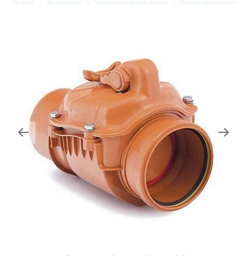 Karmat Ontstoppingsstuk met Keerklep 315mm, Doe-het-zelf en Verbouw, Buizen en Afvoer, Nieuw, Afvoer, Pvc, Minder dan 2 meter