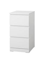 Malm ladekast - 3 lades, Huis en Inrichting, Kasten | Ladekasten, Zo goed als nieuw, 3 of 4 laden, Minder dan 100 cm, 25 tot 50 cm