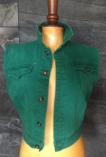 Spijker jasje gilet Silver Stone groen puur groen beschikbaar voor biedingen