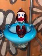 Splinternieuw Murano glazen clown asbak, mogelijk jaren 70, Ophalen of Verzenden, Nieuw, Asbak