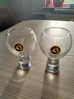 2 glazen van licor 43, Verzamelen, Ophalen of Verzenden, Gebruikt, Overige typen