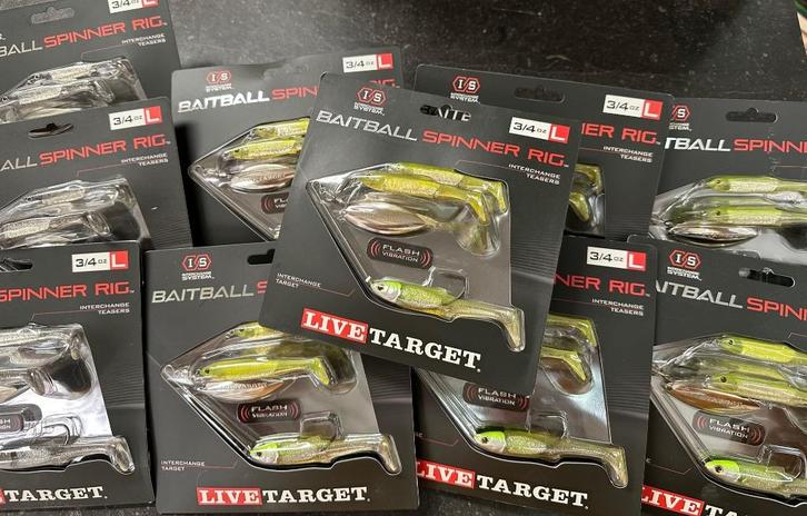 10x baitball spinners - kunstaas ACTIE, Watersport en Boten, Hengelsport | Roofvissen, Nieuw, Overige typen, Ophalen of Verzenden