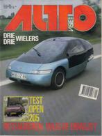 Autovisie 13 1986 : Messerschmitt - Peugeot 205 CT - Reliant, Gelezen, Autovisie, Ophalen of Verzenden, Algemeen