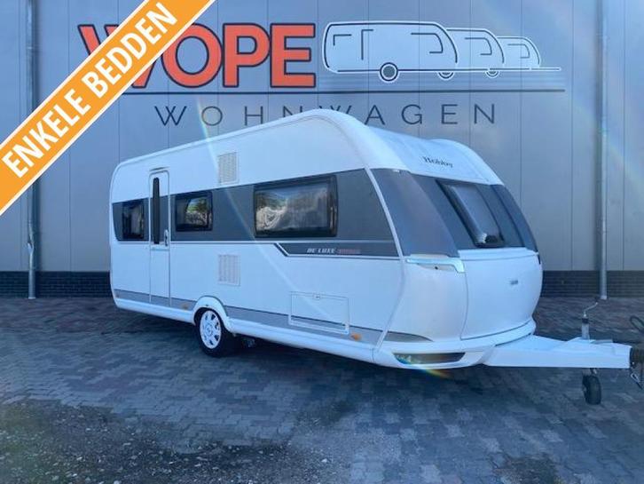 Hobby De Luxe Edition 495 UL MOVER, Caravans en Kamperen, Caravans, Bedrijf, tot en met 4, Rondzit, Hobby, 2 aparte bedden, Overige typen