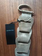 Caroline Bliss leren riem goud- Maat 42 (103cm), Caroline Bliss, Overige kleuren, 100 cm of meer, Echt leder