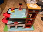 Houten speelgoed garage, Kinderen en Baby's, Ophalen, Zo goed als nieuw