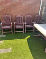 Tuinset 4p, Tuin en Terras, Tuinsets en Loungesets, Ophalen, Zo goed als nieuw