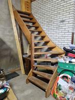 hardhouten trap, Ophalen, Gebruikt, Trap, 2 tot 4 meter