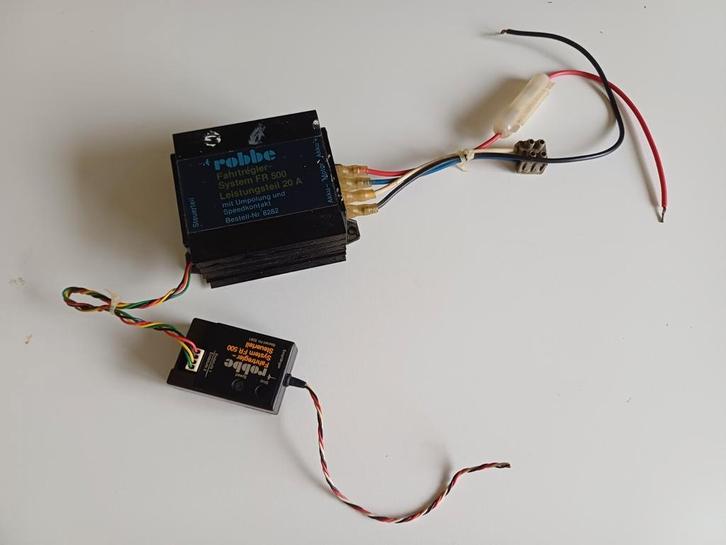 Robbe systeem FR 500
 20 A, Hobby en Vrije tijd, Modelbouw | Boten en Schepen, Gebruikt, Ophalen of Verzenden