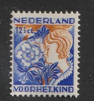 251P 1932 Kinderserie met PLAATFOUT MNH, Ophalen of Verzenden, T/m 1940, Postfris