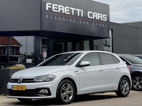 Volkswagen Polo 1.0 TSI HIGHLINE R-LINE LEDER NAVI VIRTUAL-D, Auto's, Volkswagen, Te koop, Polo, ABS, Adaptive Cruise Control