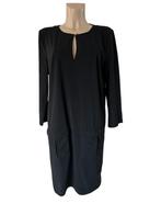 Stroke jurk zwart travel 44, Maat 42/44 (L), Ophalen of Verzenden, Onder de knie, Zo goed als nieuw