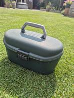 Samsonite beautycase met codeslot, Ophalen of Verzenden, Gebruikt, Blauw, Met slot